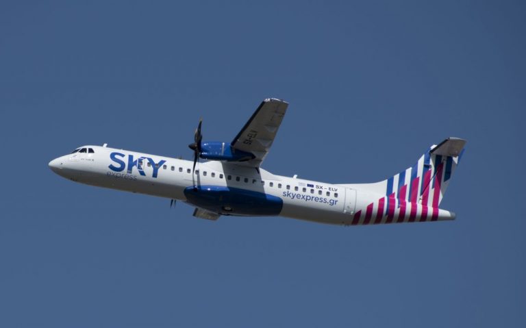 SKY express: Το πρώτο υπερσύγχρονο “πράσινο” ATR 72-600 στους ελληνικούς αιθέρες