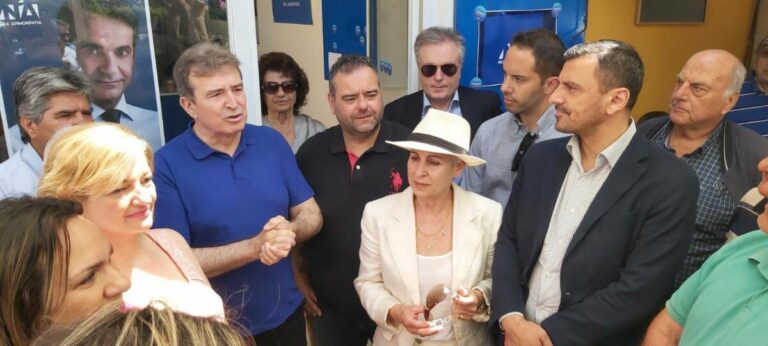 Περιοδεία με Χρυσοχοΐδη σε Αχαία και Ηλεία