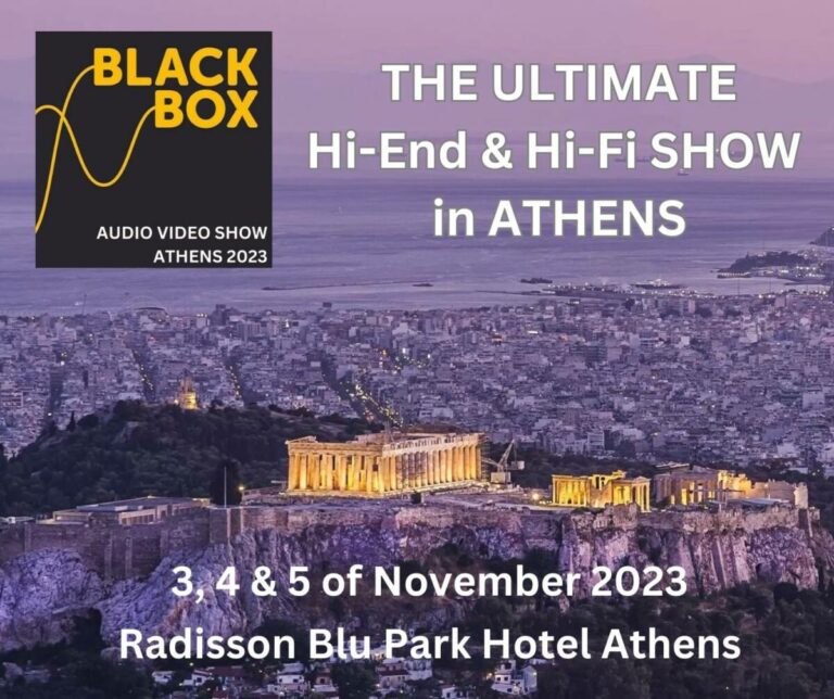 BLACK BOX Audio Video Show: Από 3-5 Νοεμβρίου η κορυφαία έκθεση ήχου, εικόνας και μουσικής στην Αθήνα