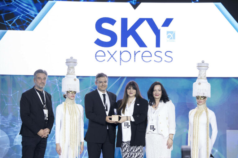 SKY express: 3 ακόμη διακρίσεις για τη διπλά βραβευμένη στην Ευρώπη ελληνική αεροπορική εταιρεία