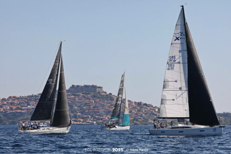 Ανοίγει  πανιά η Aegean Regatta 2024 με 61 σκάφη αλλά και με μηνύματα προστασίας του περιβάλλοντος 