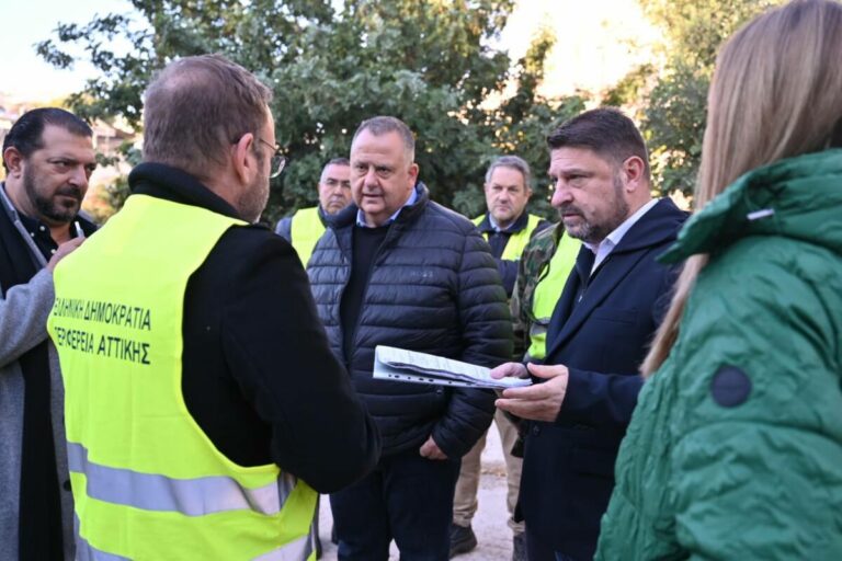 Νέα αυτοψία Χαρδαλιά στο ρέμα Ποδονίφτη: «Δρομολογούμε λύσεις στα χρόνια προβλήματα των ασυντήρητων υποδομών»