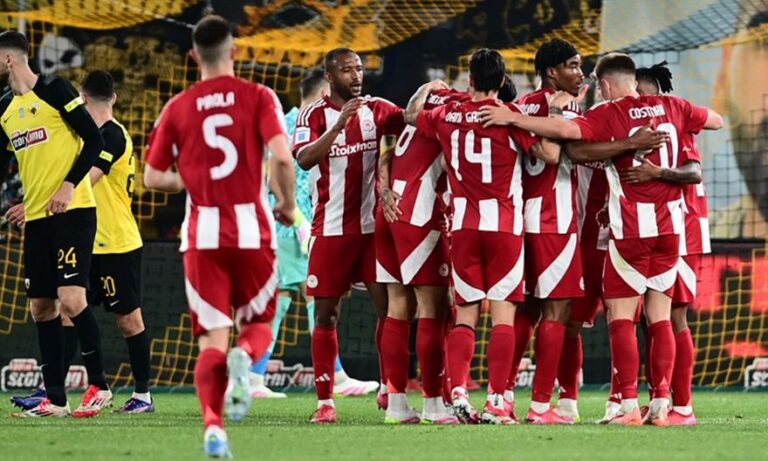Super League: Επίδειξη δύναμης από τον Ολυμπιακό κατηφόρα για την ΑΕΚ!