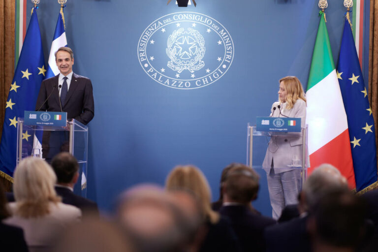 Κυρ. Μητσοτάκης: Συμφωνία με την Ιταλία για επενδύσεις 360 εκατ. ευρώ σε νέα τρένα και αμαξοστάσια