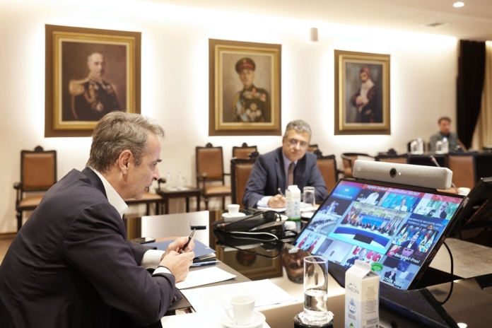 Ο Κυρ. Μητσοτάκης επανέλαβε τη στήριξη της Ελλάδας προς την Ουκρανία